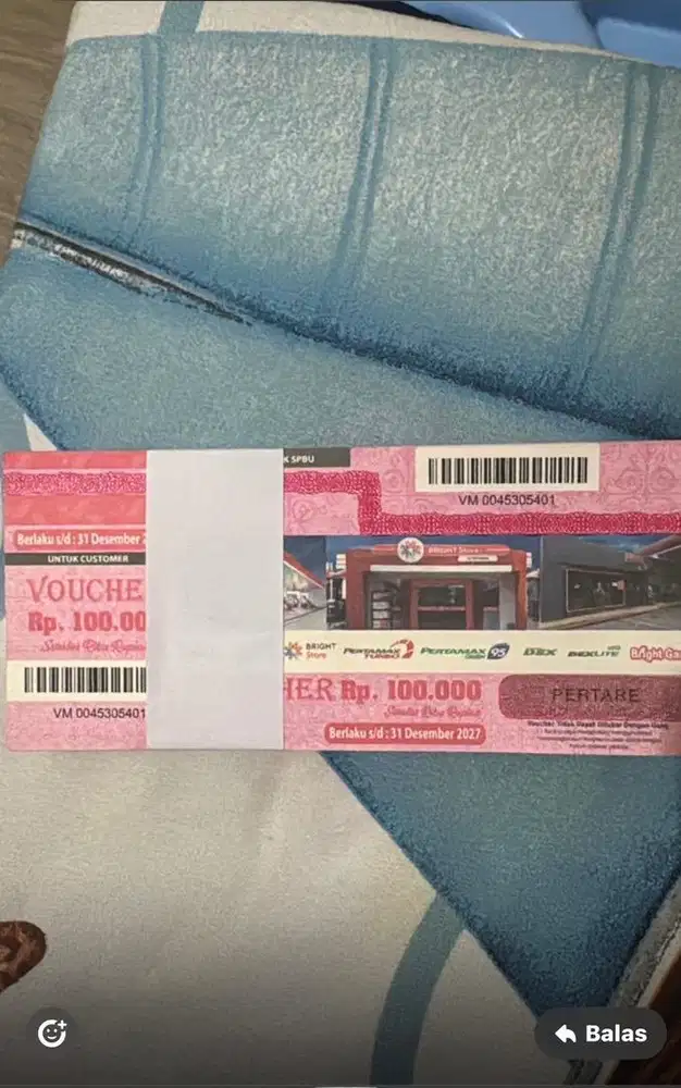 Jual vocher pertamina 10 jt, 9 jt nego