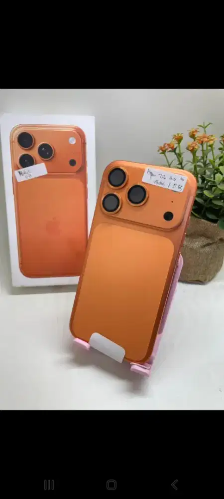 Ip 17 pro 256 ibox bh 100%mulus lengkap ori no minus