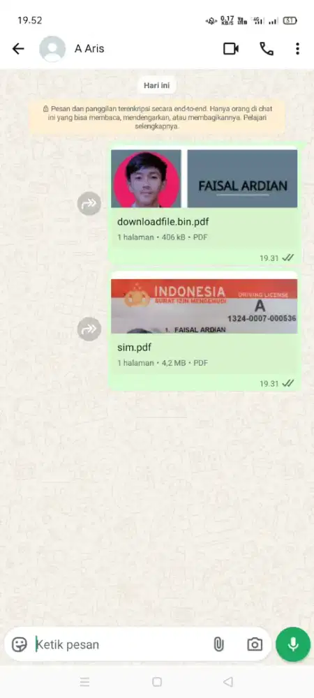 Driver pribadi/barang