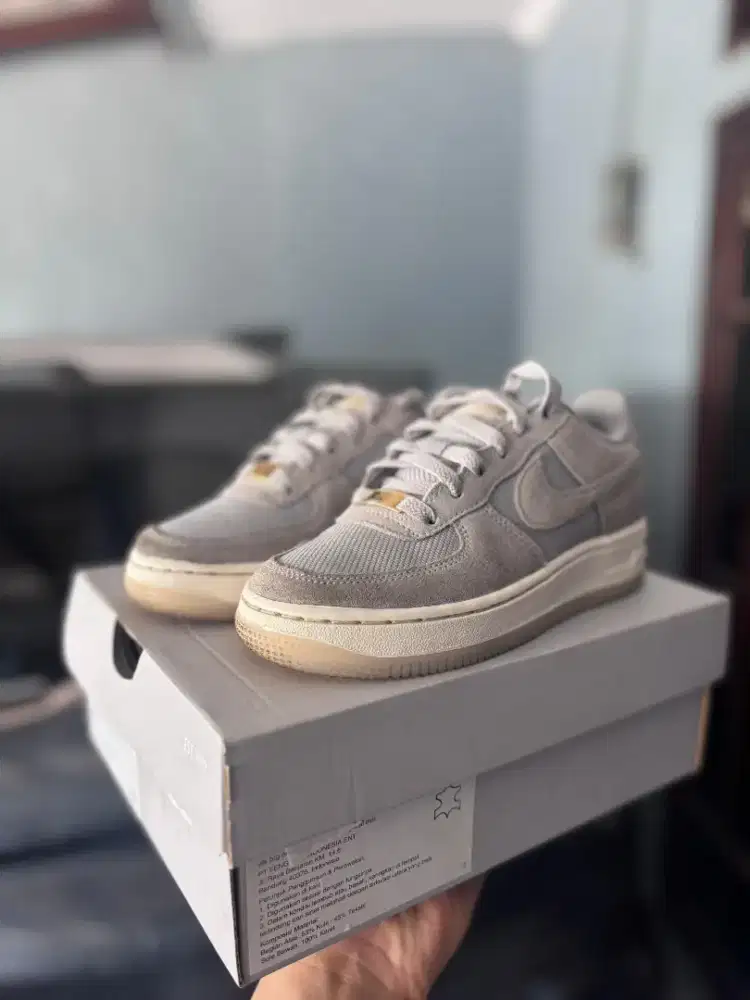 Nike air force 1 smoke grey