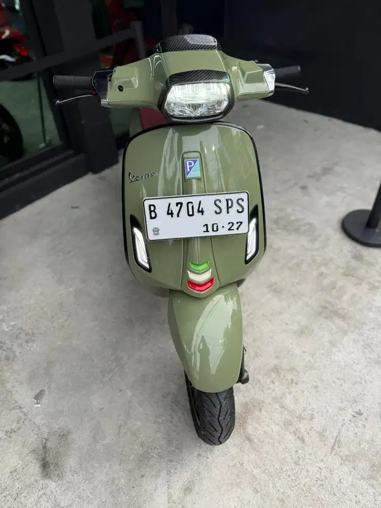 Vespa Sprint Green Tenance Modif ( km 1rb perak)