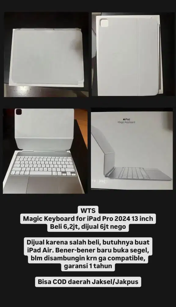 Magic Keyboard Ipad Pro 2024 13inch