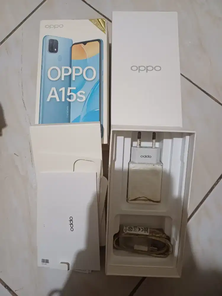 Handphone Oppo A15s 4/64 GB