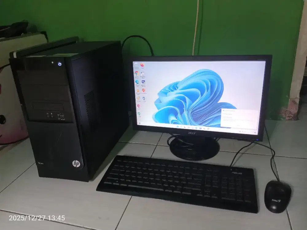 Komputer 1 set siap Pakai SSD 128GB VGA Nvdia G210 1GB