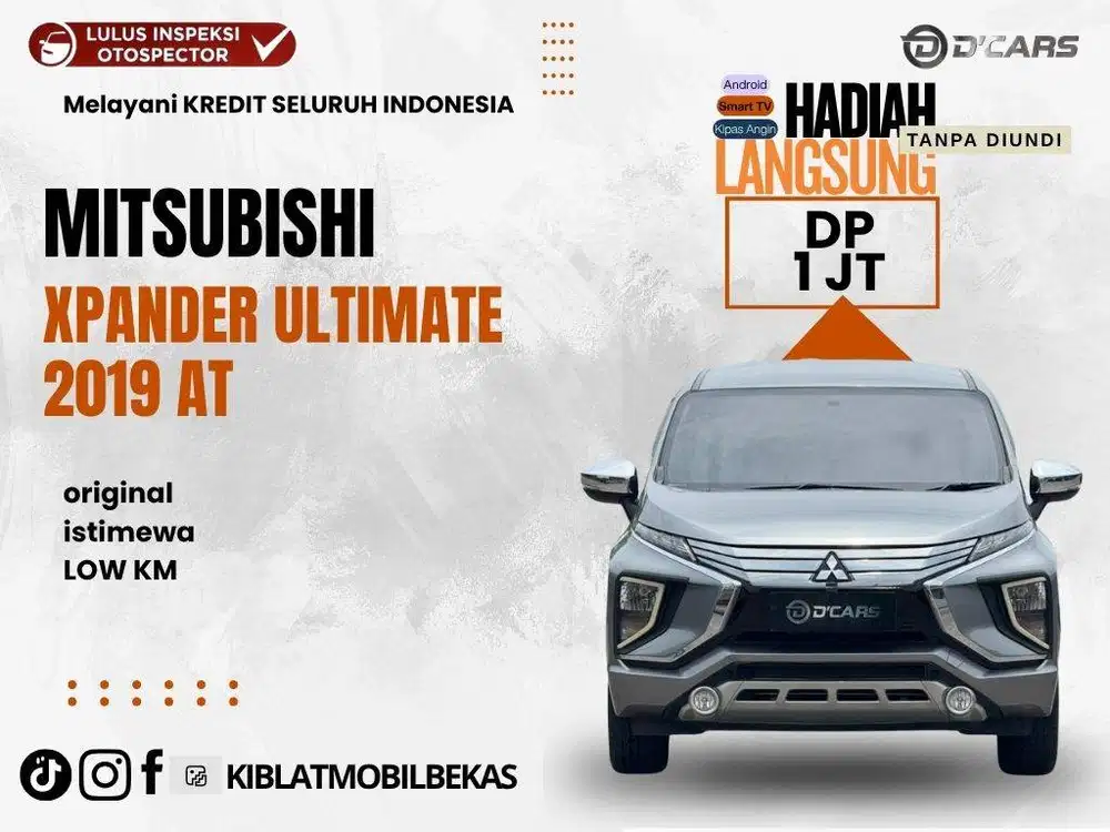 MITSUBISHI XPANDER ULTIMATE 2019 AT ISTIMEWA