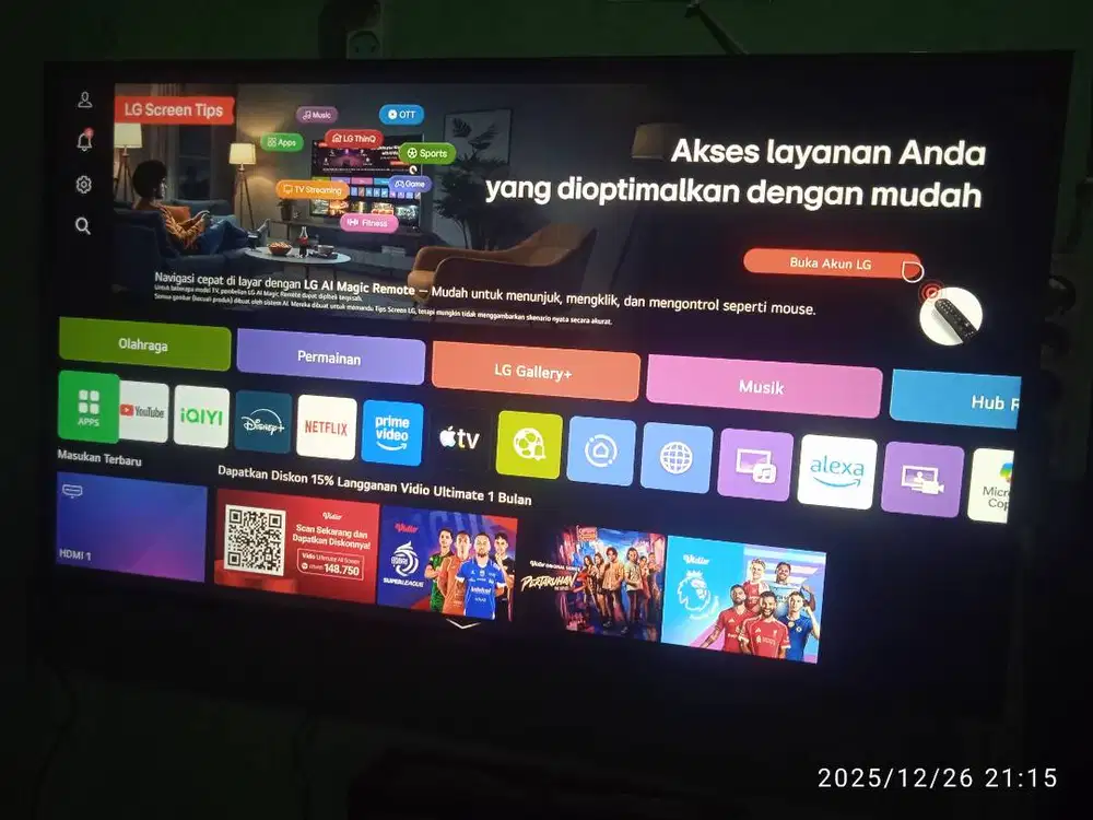 Dijual TV LG 43 Smart TV UHD (4K)