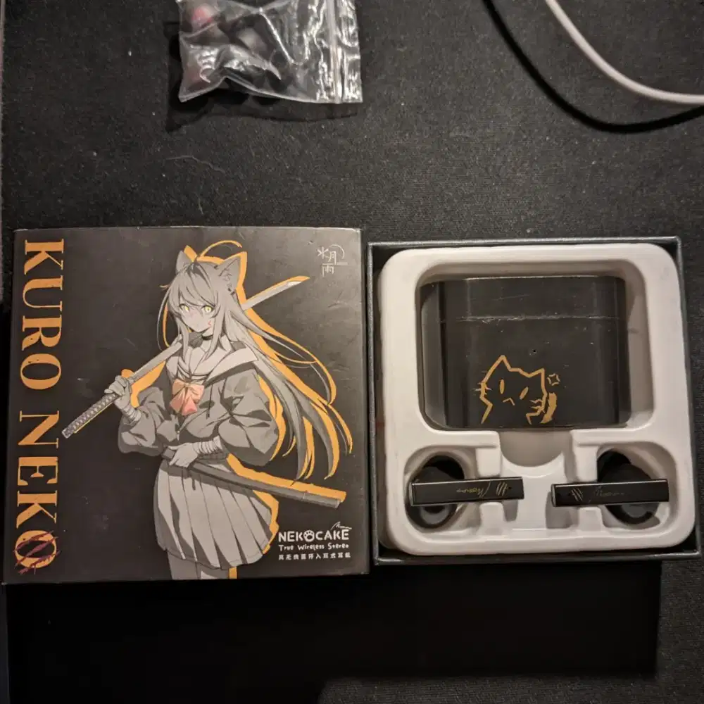 Moondrop Nekocake Kuroneko Bekas Minus