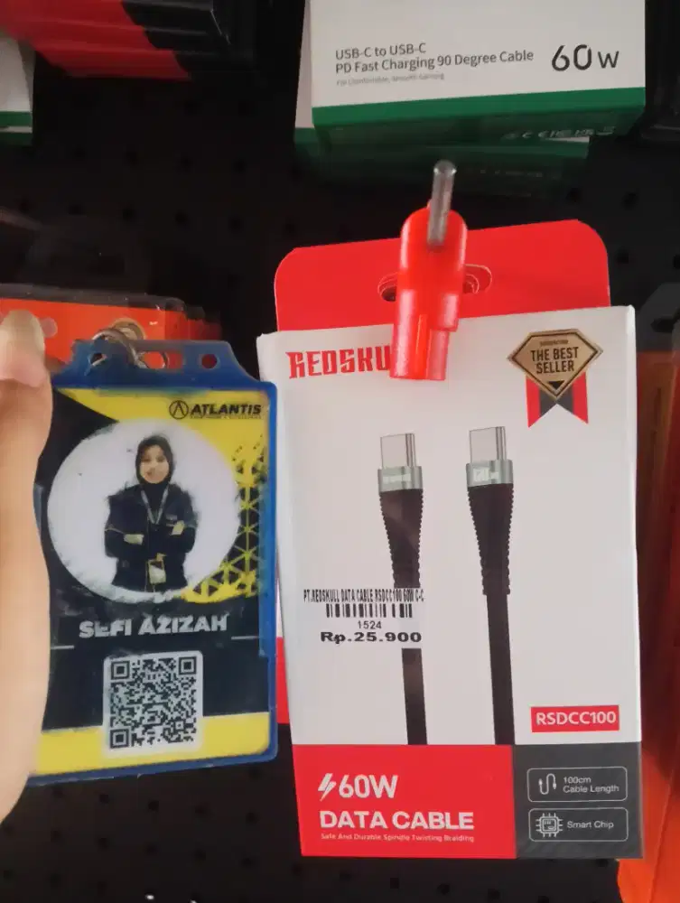 REDSKUL DATA CABLE RSDCC100 60W | ATLANTIS DAHSYAT