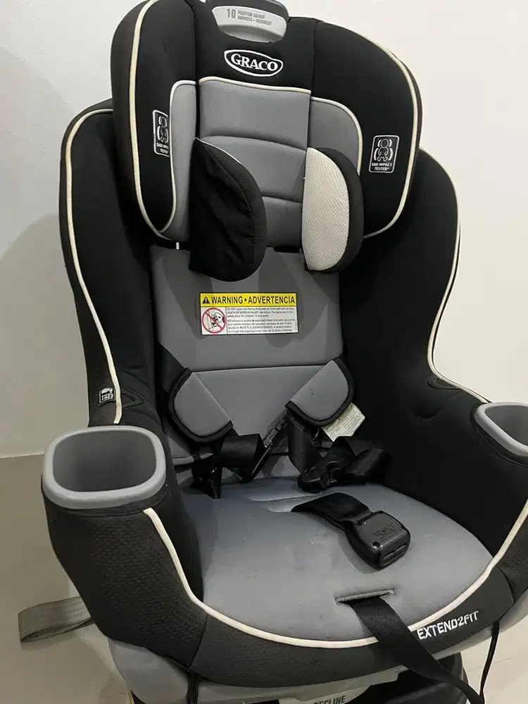 Carseat graco extendfit preloved / bekas