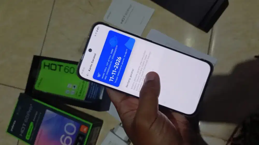 Infinix hot 60 pro plus 8+8/256 hitam