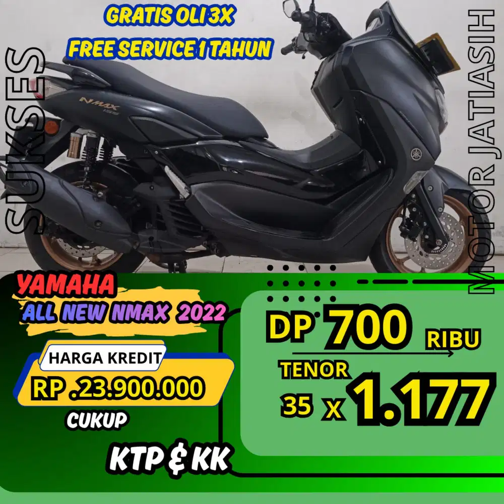 PROMO DP MURAH YAMAHA ALL NEW NMAX 2022 DP 700 RIBU BISA CASH/KREDIT