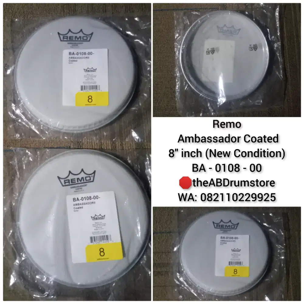 Drum Remo ambassador coated