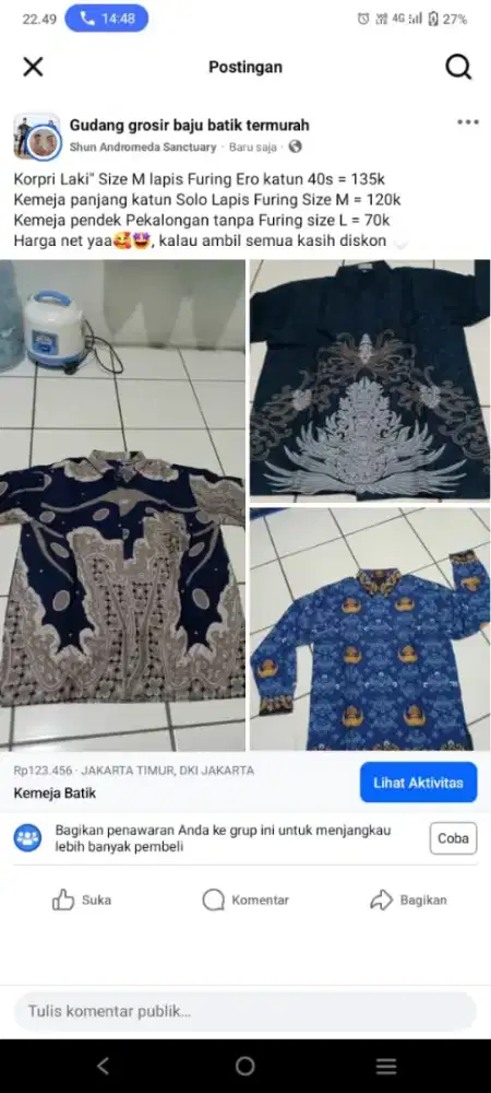Korpri Batik dan Kemeja Batik
