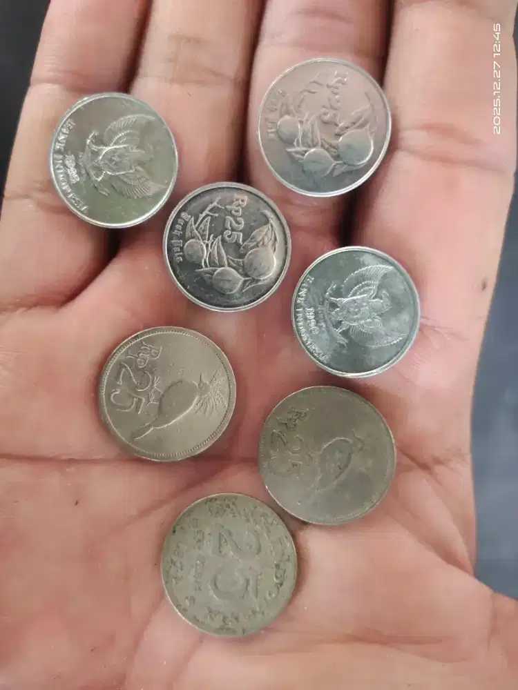 Uang kuno asli Indonesia