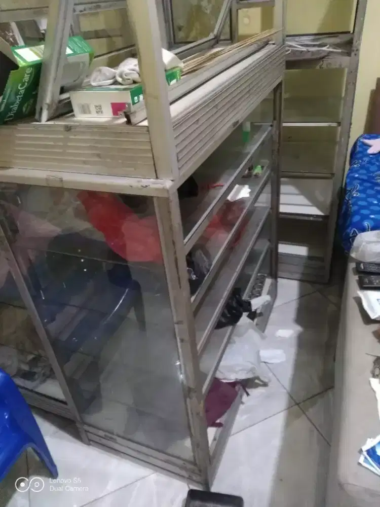 Etalase 1M Tanpa Pintu