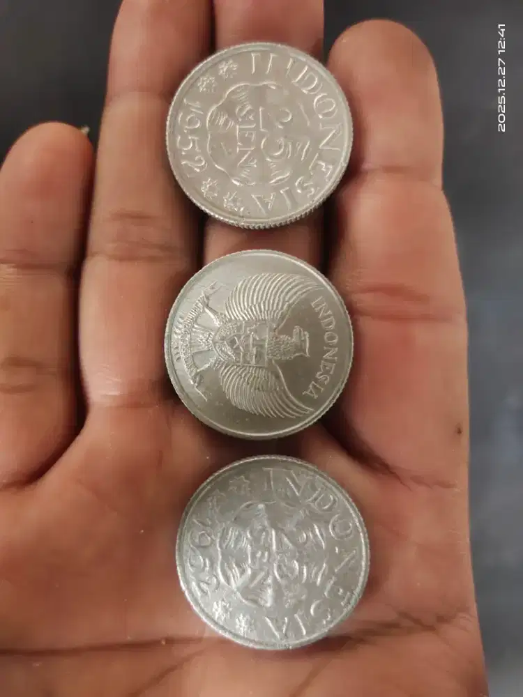 Uang kuno asli Indonesia