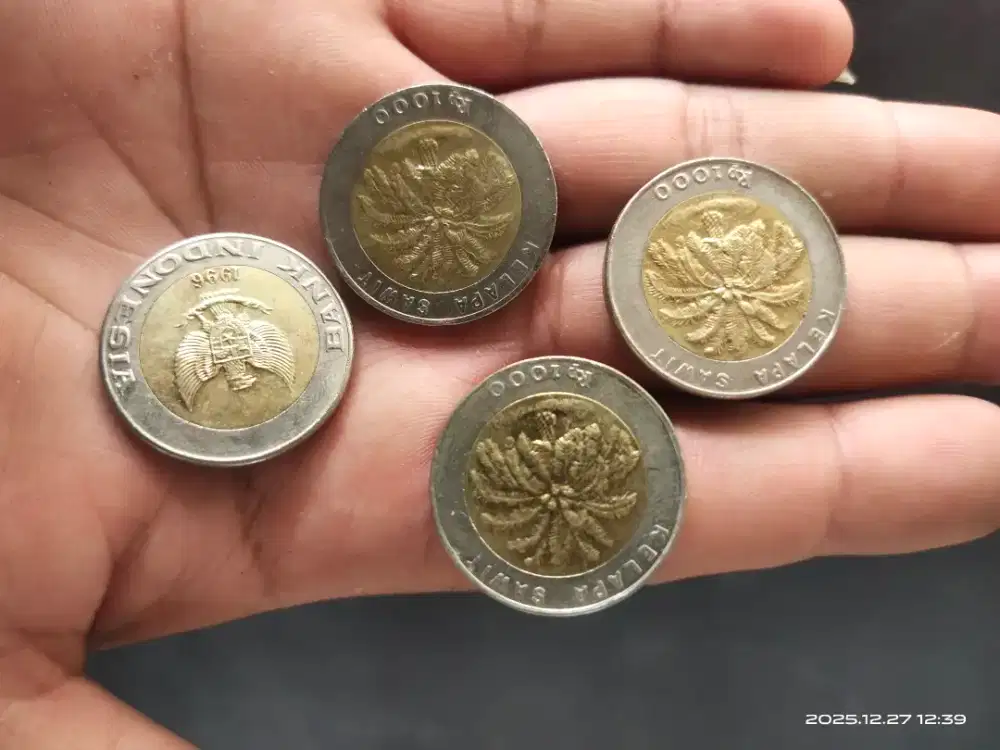 Uang kuno asli Indonesia