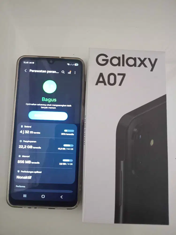 Samsung A07 4/64 GB Fullset ( Second )