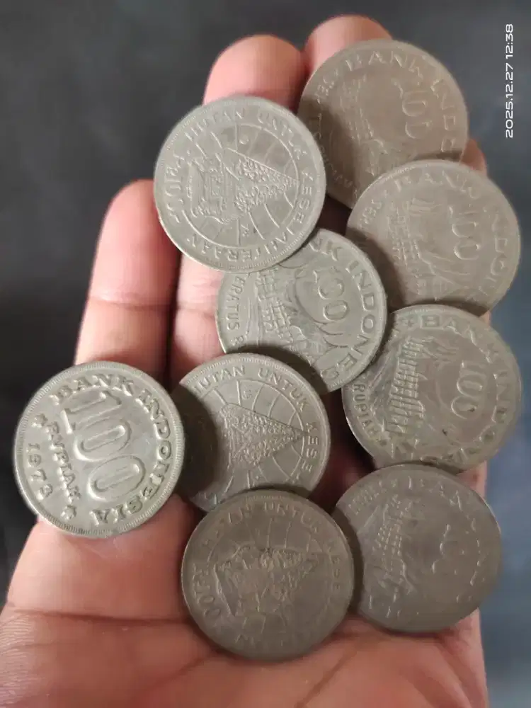 Uang kuno asli Indonesia