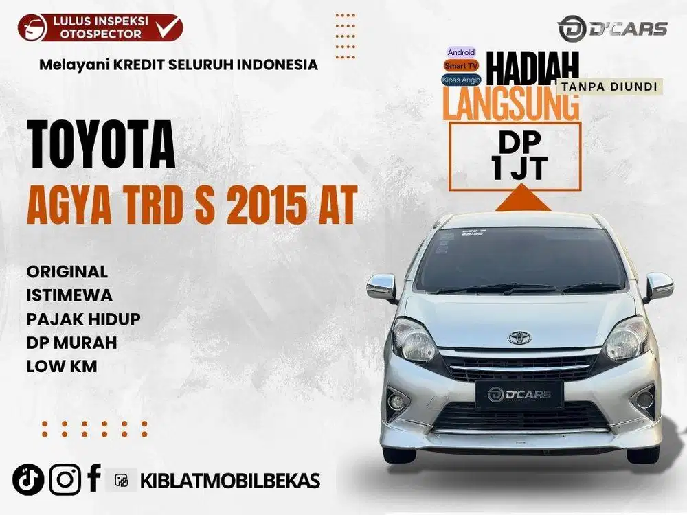 AGYA G TRD SPORTIVO 2015 ISTIMEWA ORIGINAL