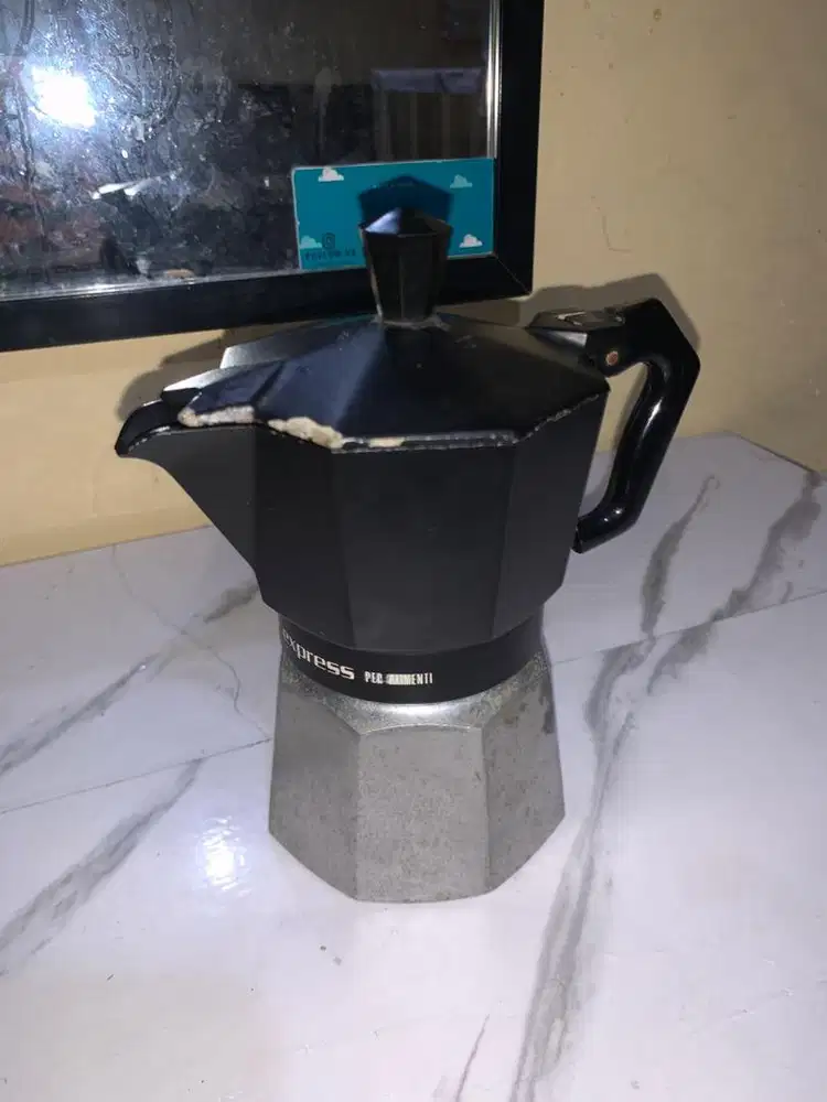 Moka Pot Vintage Morenita ABC Crusinallo Expresso Coffee Maker