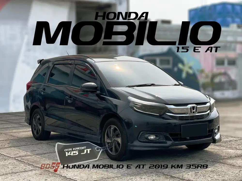 MOBILIO 1.5 E at 2019 km 30 rb antik