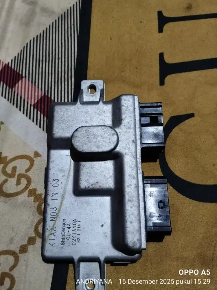 Tes punya ECU beat deluxe original