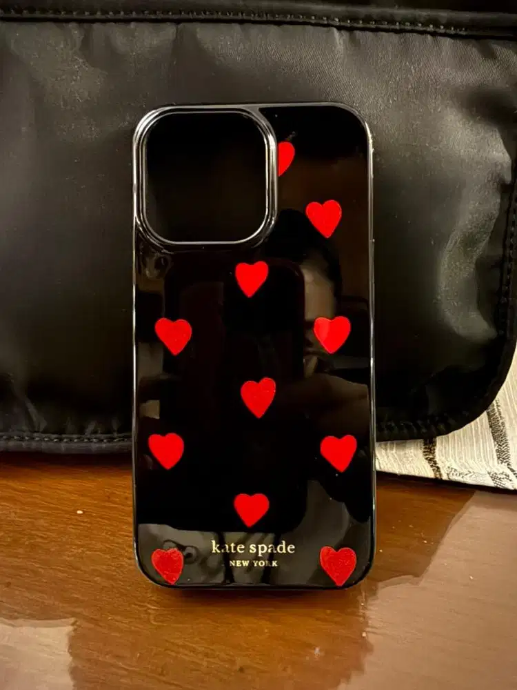 Casing Kate Spade Glitter Hearts Iphone 13 pro