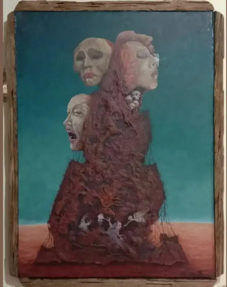 Lukisan surealism karya taris thirafi