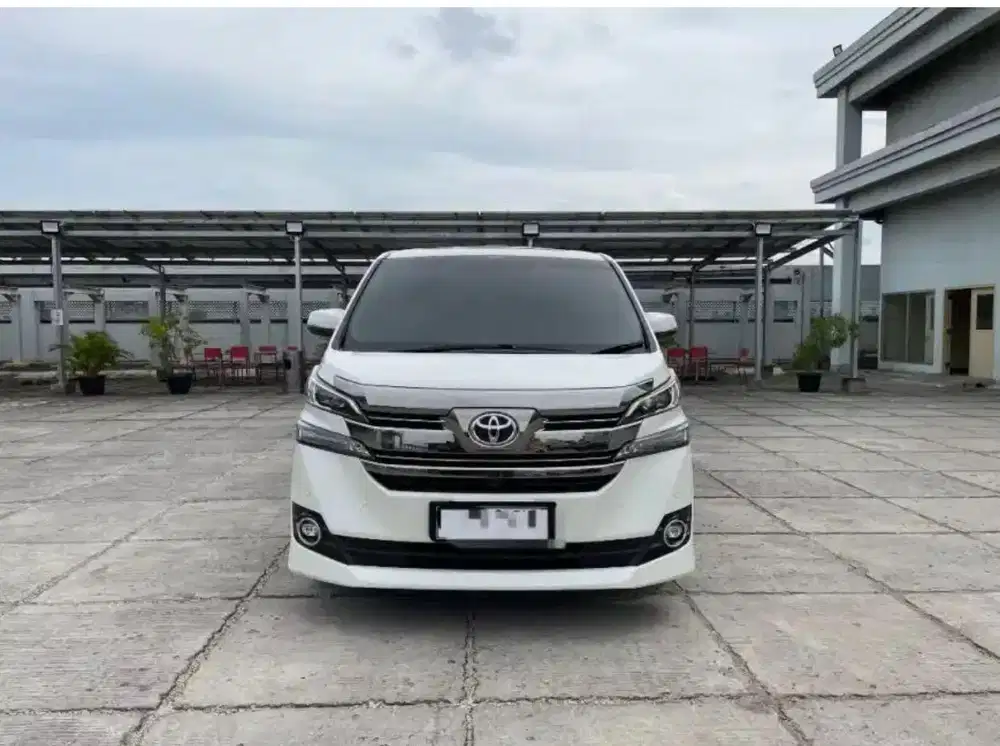 VELLFIRE G atpm 2015 putih km 60 rb