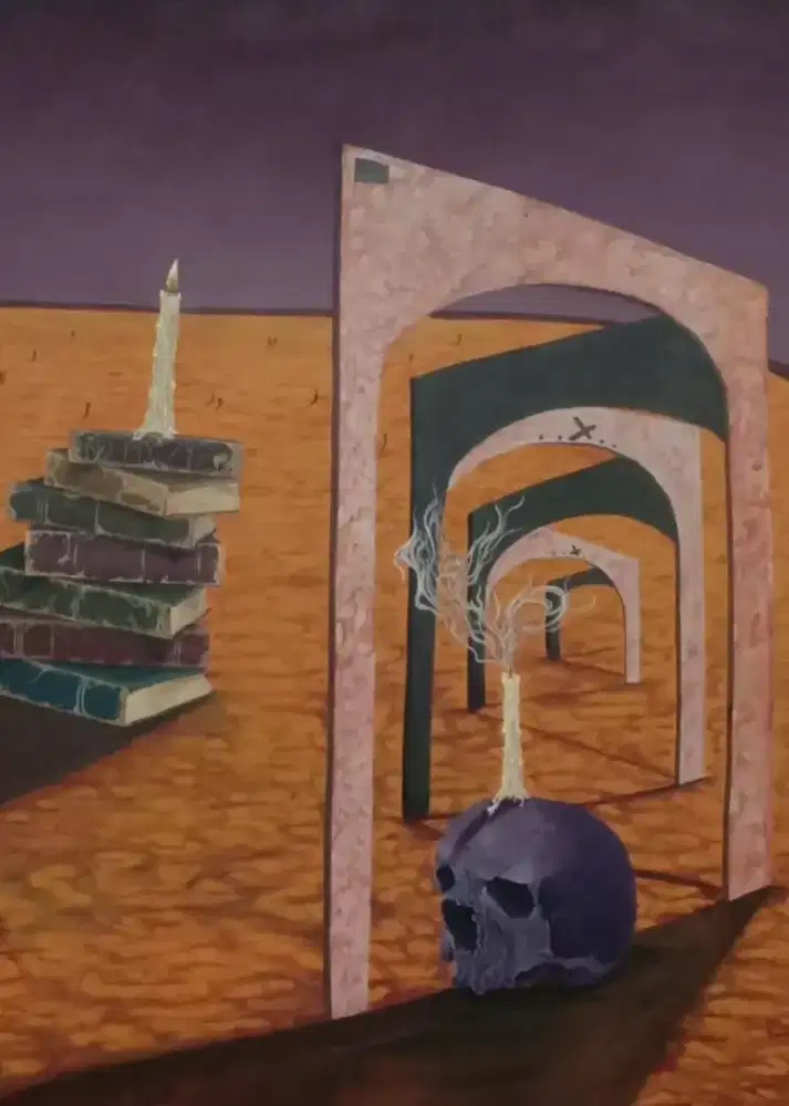 Lukisan surealism Taris Thirafi