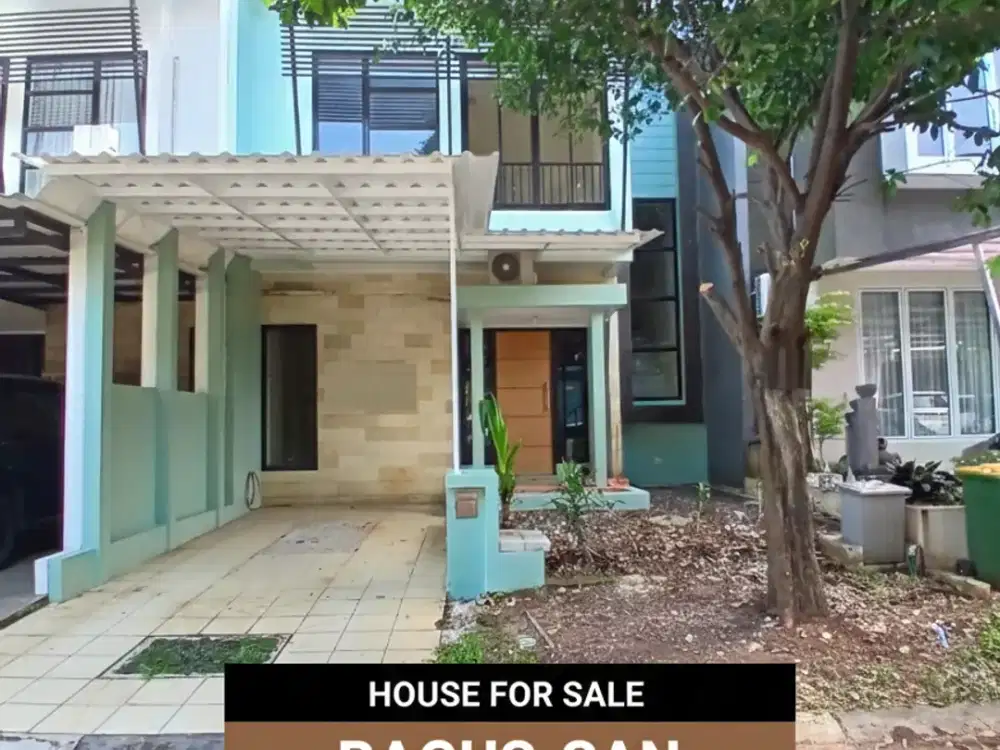 Dijual Cepat Rumah Siap Huni Luas 105 M2 Di Discovery Bintaro Sektor 9 Tangsel