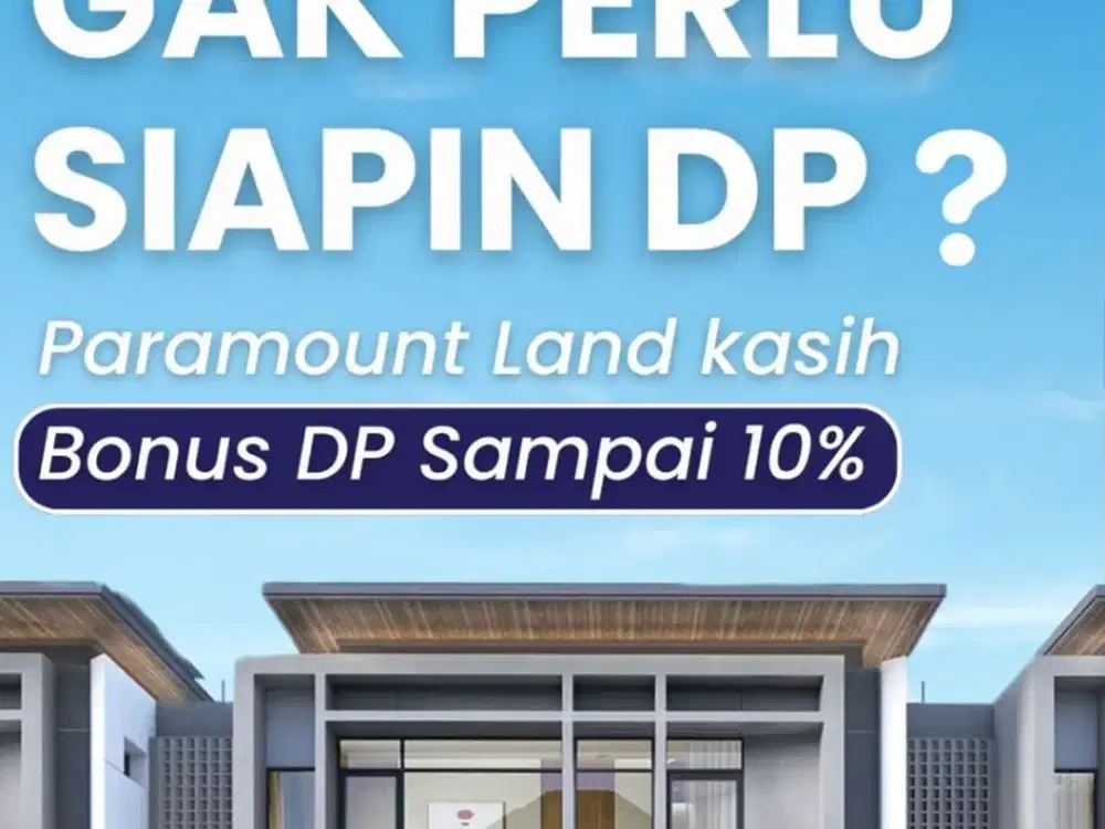 Bonus DP 10% GRAND MENTENG VILLAGE gading serpong paling mewah by Paramount land