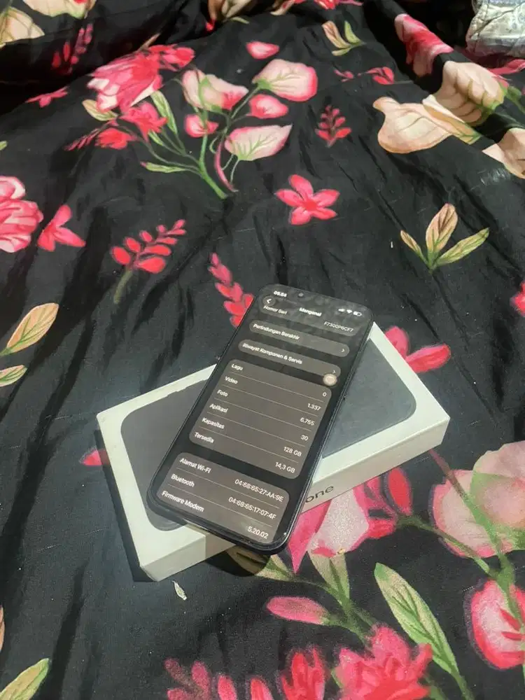 Iphone 13 midnight 128Gb Bea Cukai