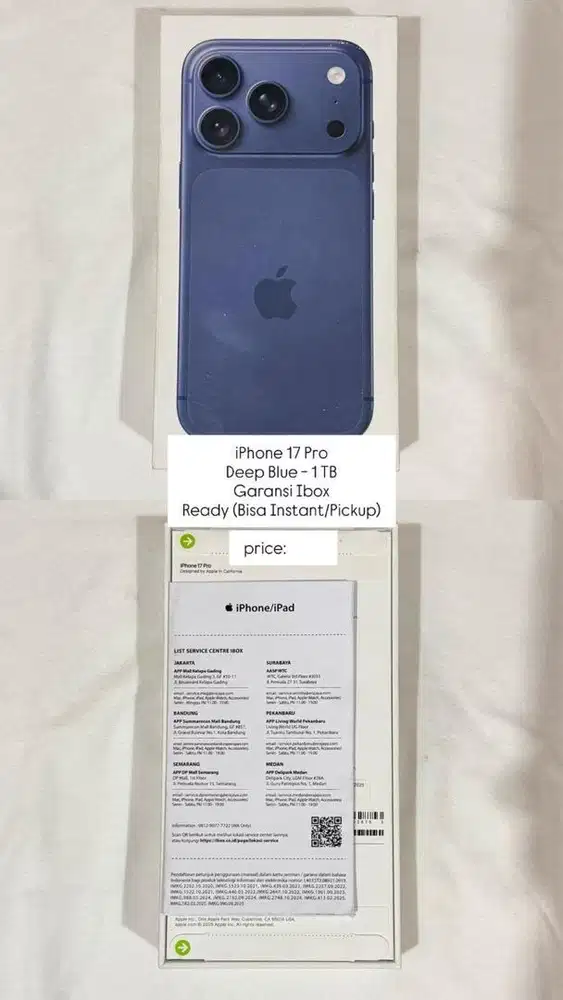 17 Pro 1TB ibox segel