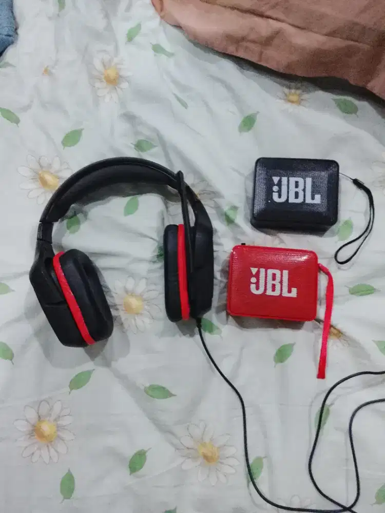 bundle headset gaming logitechG331 dua jbl 2 go