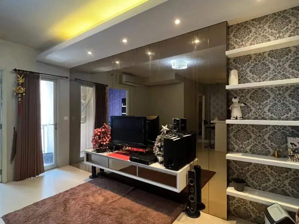 Dijual Apartemen East Coast Tower Sapphire 3BR Menjadi 2BR Full Furnished Bagus Sebelah Hokky Pakuwon City