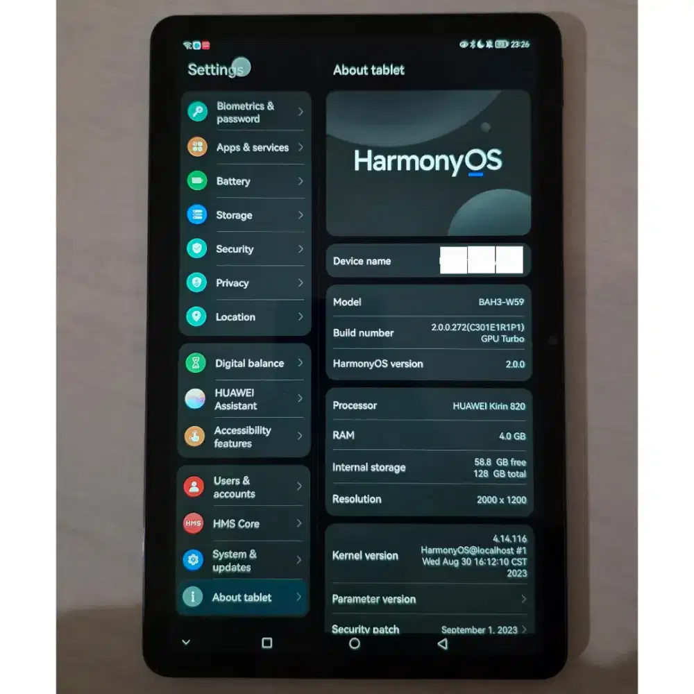 Huawei Matepad R 10.4 Ram 4Gb / 256 Gb