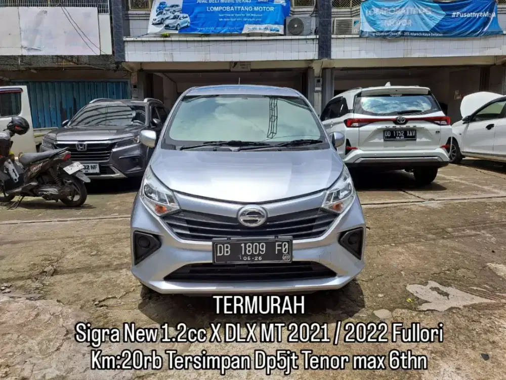 Sigra New 1.2cc X DLX MT 2021 / 2022 Fullori Dp5jt Faceliftmodel Baru