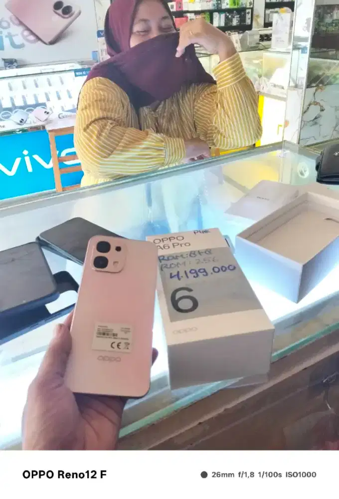 A6 PRO PINK 8+256 BISA DIBAWA BERENANG