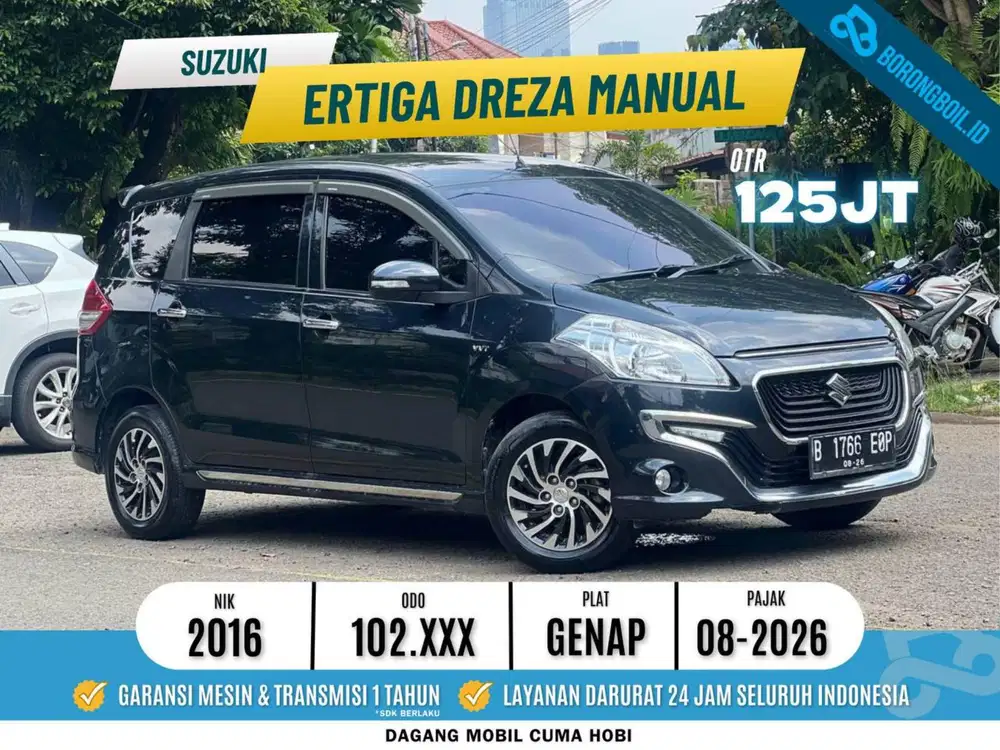 Suzuki Ertiga Dreza Manual 2016 Hitam