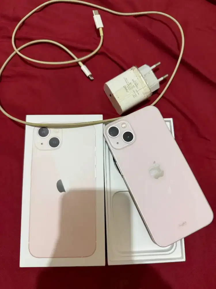 IPhone 13 128GB Pink garansi IBOX