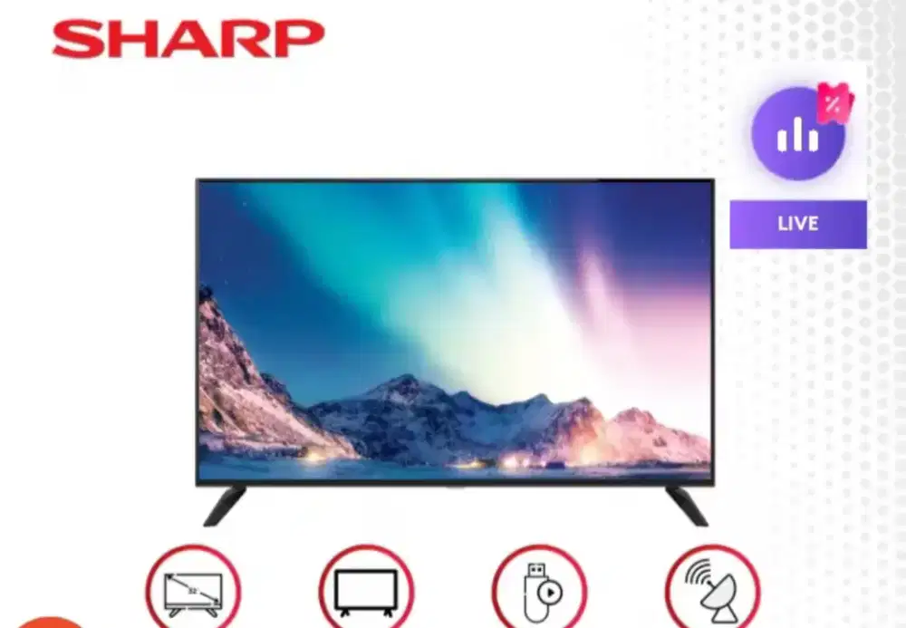 Sharp TV digital 32inch