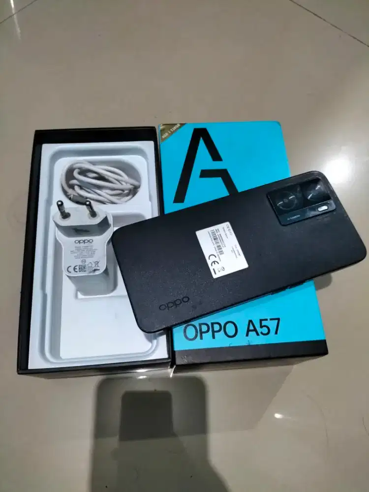 Oppo A57 4+4/128  Fullset Ori Resmi Normal