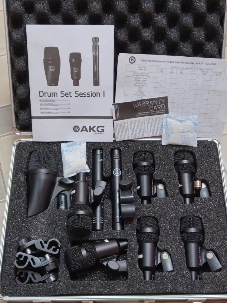 Mic drum AKG sesion 1