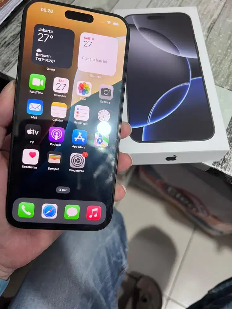 Iphone 16 promax 256 resmi fullset original garansi panjang harga net