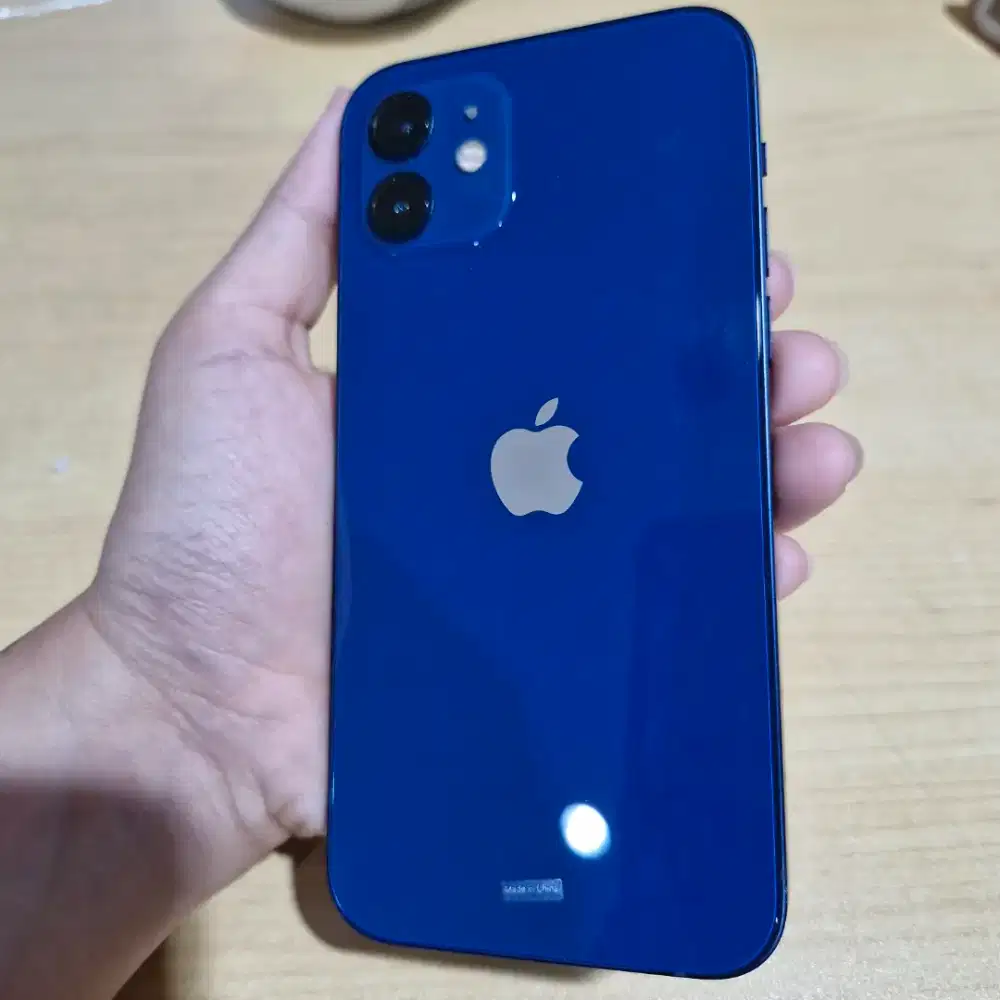 Iphone 12 blue 64gb, PA/A erafone, fullset
