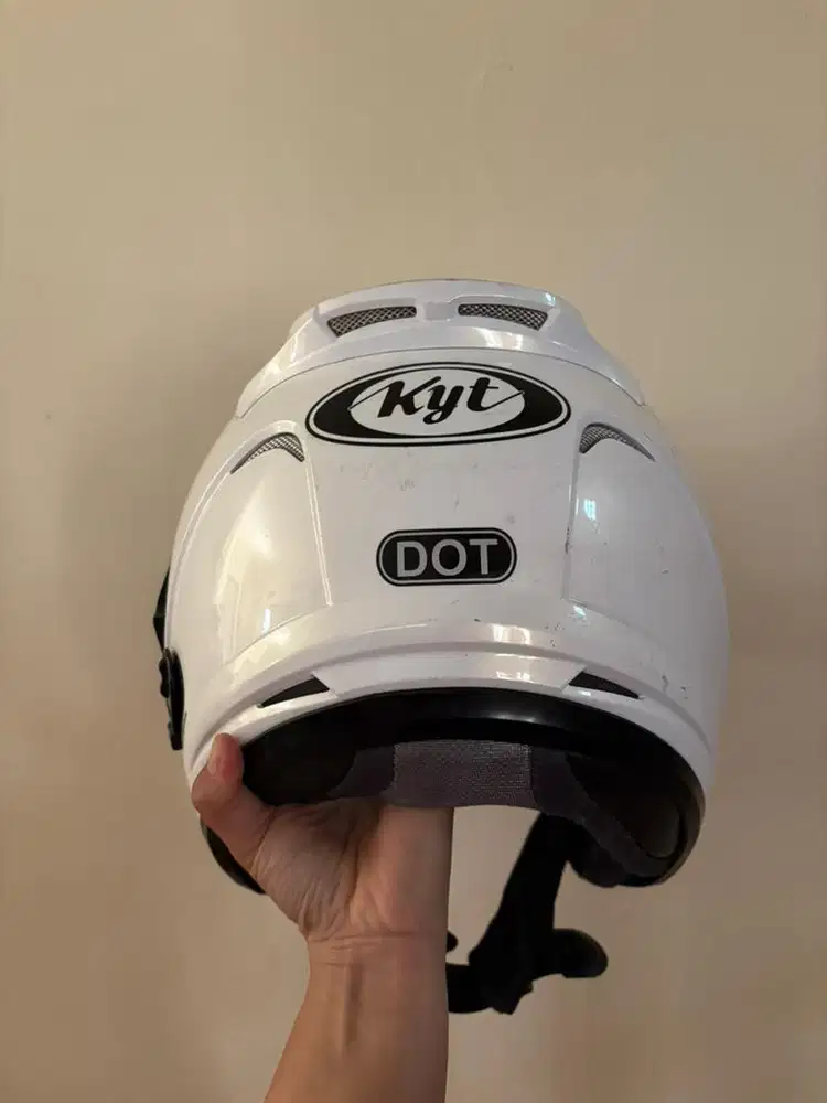 HELM KYT WHITE ORI