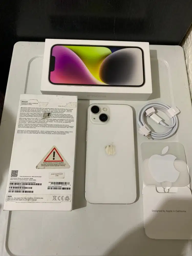 Iphone 14 128gb ibox fullset ori