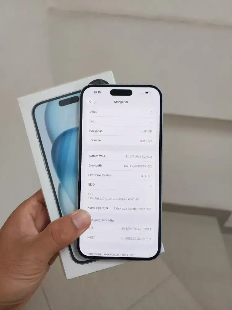 Iphone 15 Plus 128GB Blue Ex IBOX